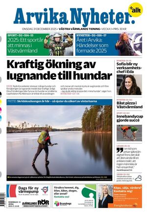 Förstasida Arvika Nyheter