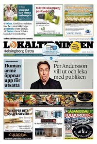 Förstasida Lokaltidningen Helsingborg