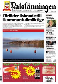 Förstasida Dalslänningen