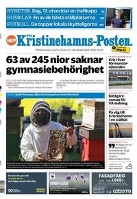 Förstasida Nya Kristinehamns-Posten
