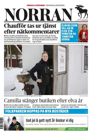Förstasida Norran