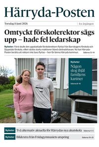 Förstasida Härryda-Posten