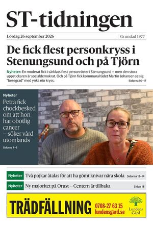 Förstasida ST-tidningen