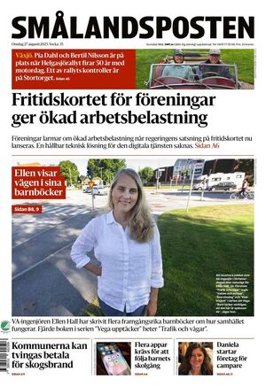 Förstasida Smålandsposten