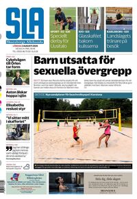 Förstasida Skaraborgs Allehanda