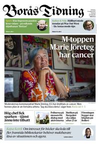 Förstasida Borås Tidning