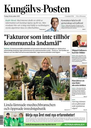 Förstasida Kungälvs-Posten