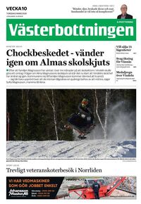 Förstasida Västerbottningen