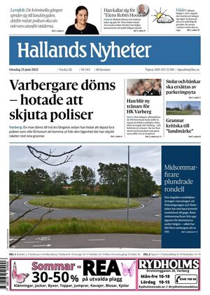 Förstasida Hallands Nyheter