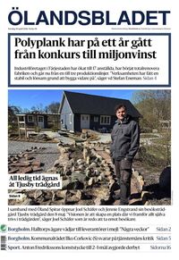 Förstasida Ölandsbladet