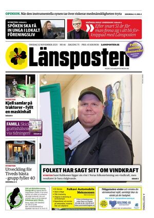 Förstasida Länsposten