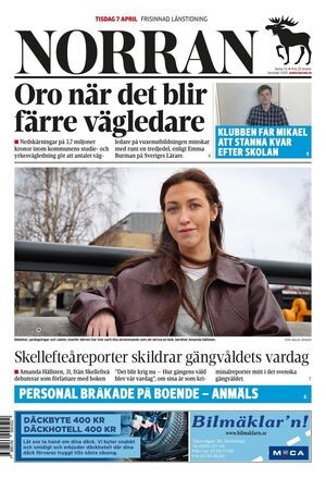 Förstasida Norran