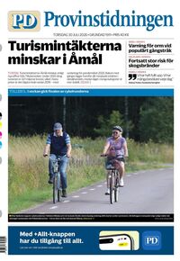 Förstasida Provinstidningen Dalsland