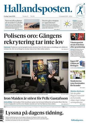 Förstasida Hallandsposten