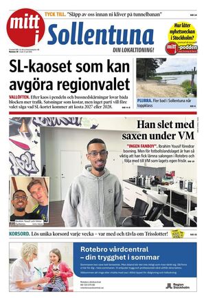 Förstasida Mitt i Sollentuna