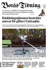 Förstasida Borås Tidning