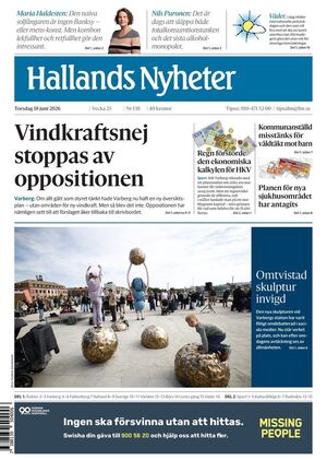 Förstasida Hallands Nyheter