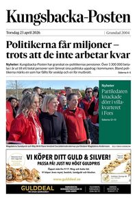 Förstasida Kungsbacka Posten
