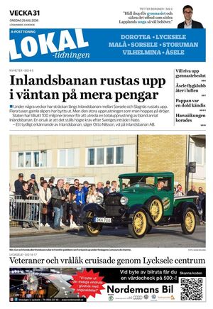 Förstasida Lokaltidningen