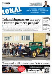 Förstasida Lokaltidningen