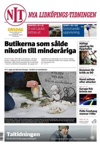 Förstasida Nya Lidköpings-Tidningen