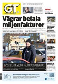 Förstasida Gotlands Tidningar