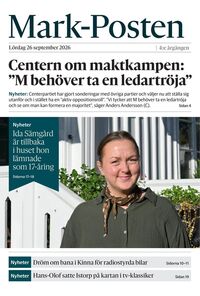 Förstasida Mark-Posten