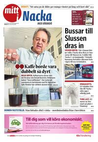 Förstasida Mitt i Nacka