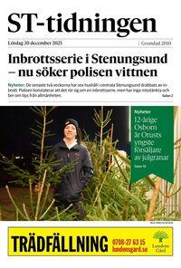 Förstasida ST-tidningen