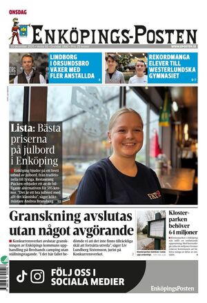 Förstasida Enköpings-Posten