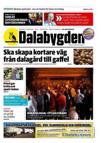 Förstasida Dalabygden