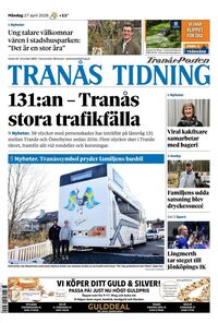 Förstasida Tranås Tidning