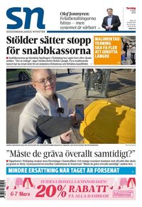 Förstasida Södermanlands Nyheter