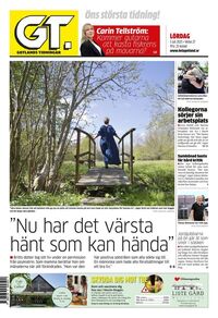 Förstasida Gotlands Tidningar