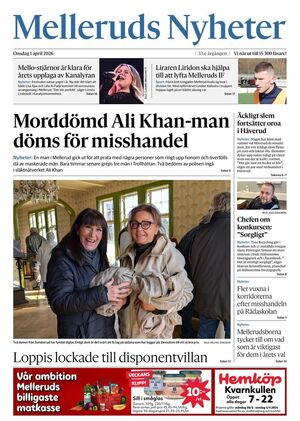 Förstasida Melleruds Nyheter