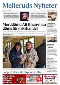 Förstasida Melleruds Nyheter