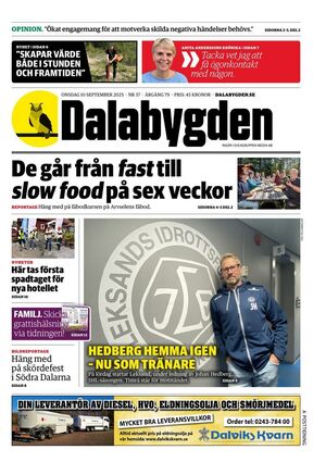 Förstasida Dalabygden