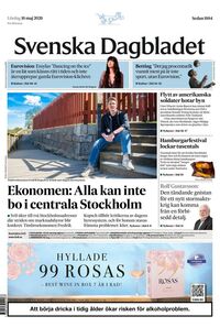 Förstasida Svenska Dagbladet