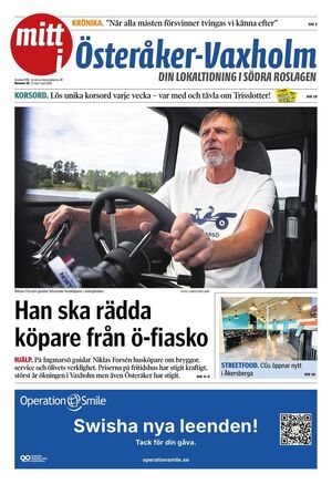 Förstasida Mitt i Österåker-Vaxholm
