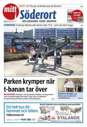 Förstasida Mitt i Söderort Liljeholmen/Älvsjö