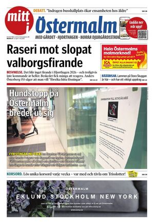 Förstasida Mitt i Östermalm