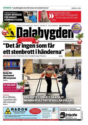 Förstasida Dalabygden