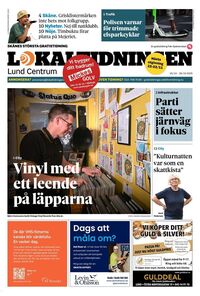 Förstasida Lokaltidningen Lund Centrum