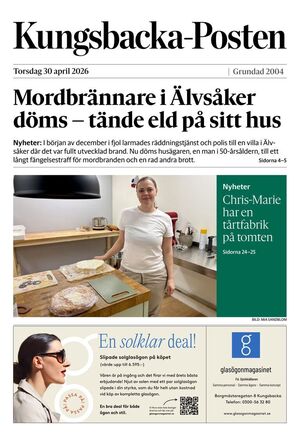 Förstasida Kungsbacka Posten