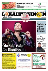 Förstasida Lokaltidningen Malmö Öster