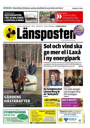 Förstasida Länsposten