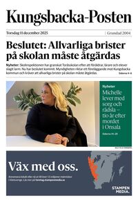 Förstasida Kungsbacka Posten