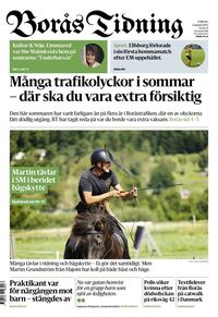 Förstasida Borås Tidning