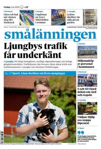 Förstasida Smålänningen