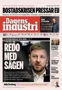 Förstasida Dagens industri